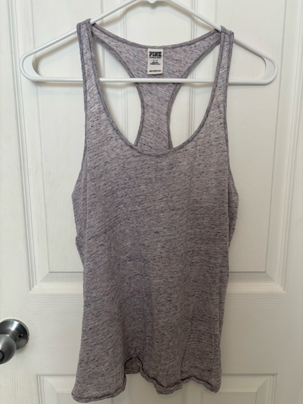 PINK Victoria's Secret Light Purple Racerback Sleepwear  Womens Tank S